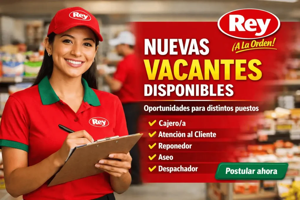 Empleo en Grupo Rey Panamá: Vacantes, Requisitos y Cómo Postular