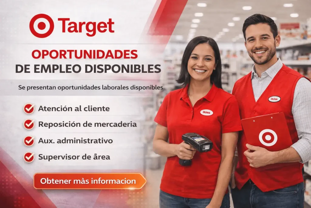 Empleo en Target EEUU: Requisitos, Puestos Disponibles y Cómo Postular